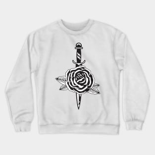 Rosa Dagger (Printed on back) Crewneck Sweatshirt